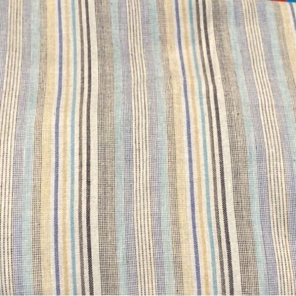 Drew Anthropologie Blue Multicolor Striped Drawstring Jumpsuit Size XS - Picture 7 of 7